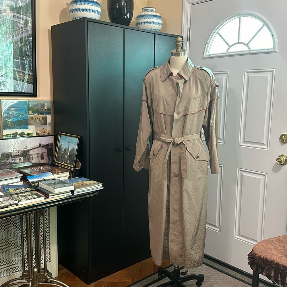 🌺🌺 GALLERY TRENCH COAT SIZE 8